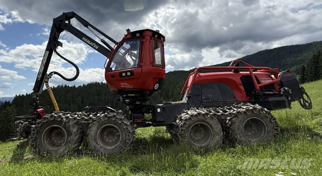 Komatsu 931XC Харвестери