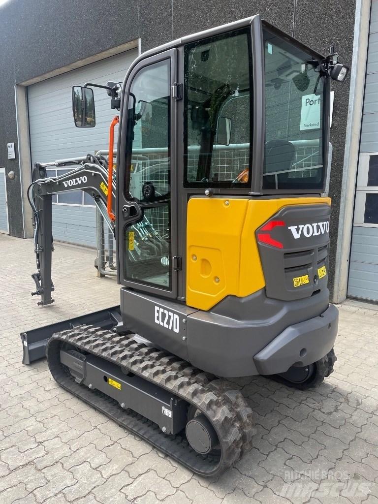 Volvo EC27D Міні-екскаватори < 7т