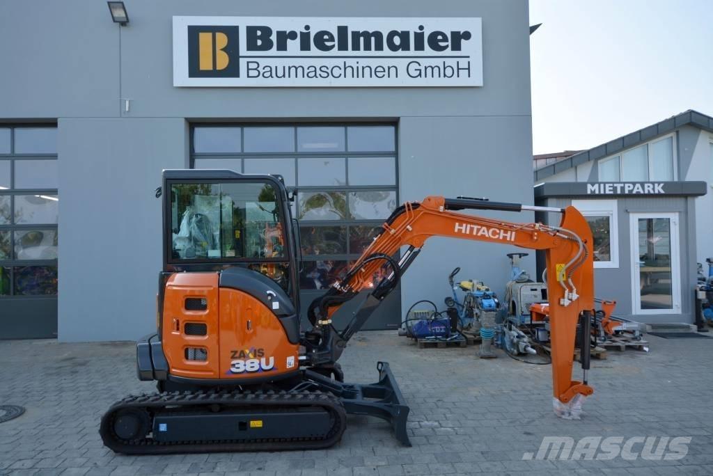 Hitachi ZX 38 U-6 Міні-екскаватори < 7т