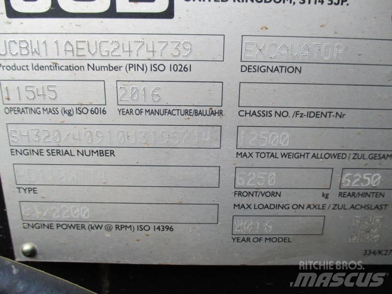 JCB HD110W Колісні екскаватори