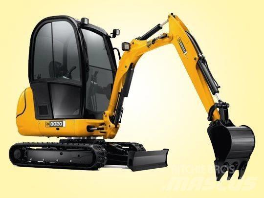 JCB 8020 Міні-екскаватори < 7т