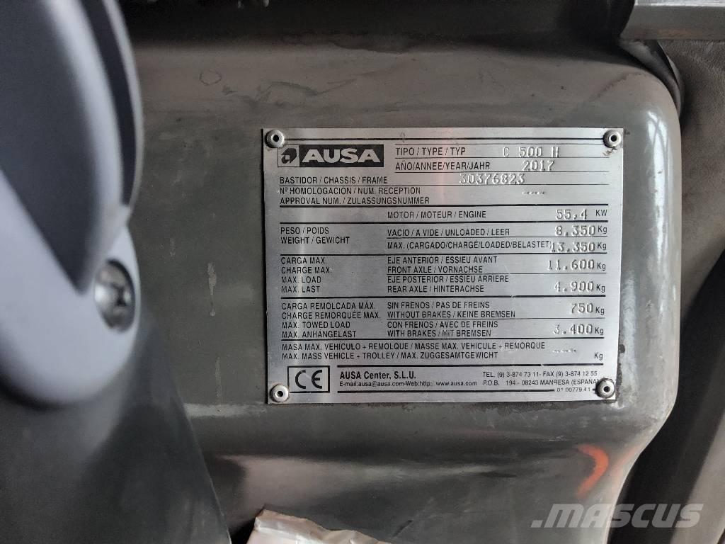 Ausa C 500 H Навантажувачі підвищеної прохідності