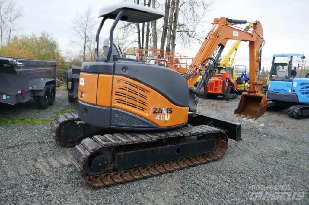 Hitachi ZX40U-3 Міні-екскаватори < 7т