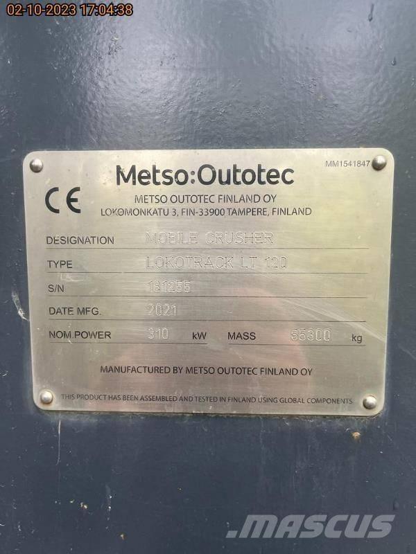 Metso LT120 Роздрібнювачі