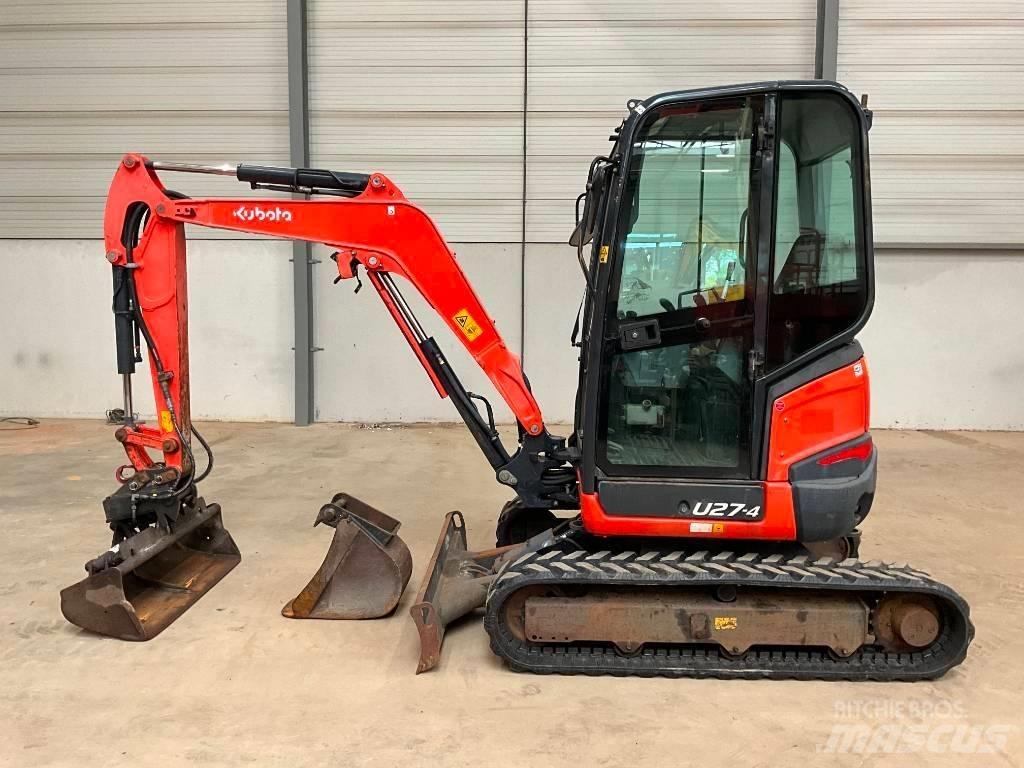 Kubota U 27-4 Міні-екскаватори < 7т