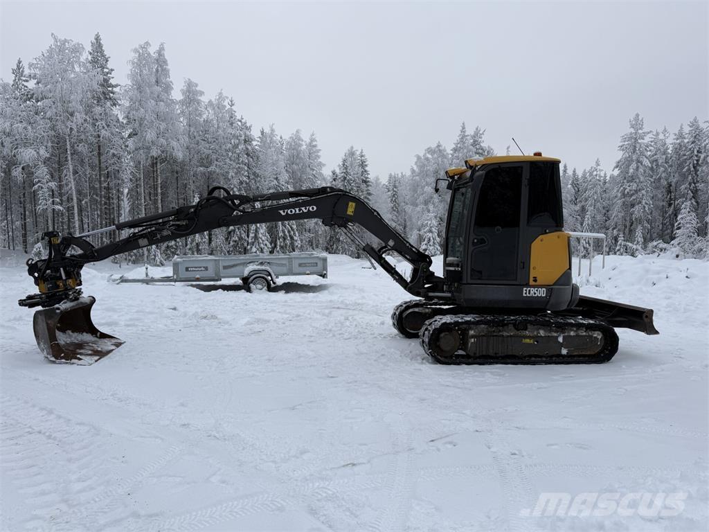 Volvo ECR50D Міні-екскаватори < 7т