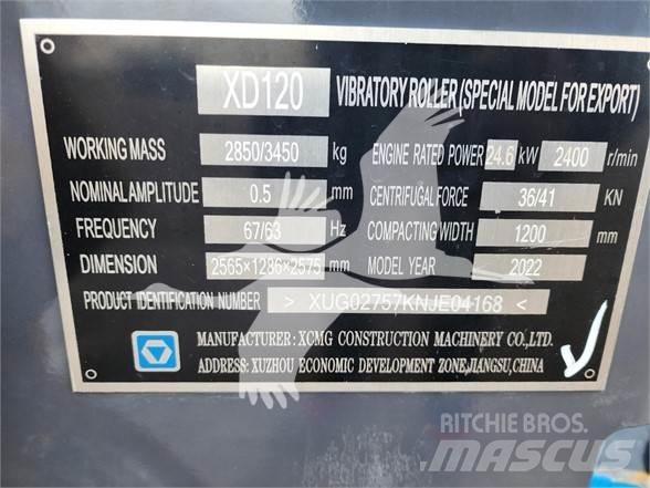 XCMG XD120 Грунтові котки