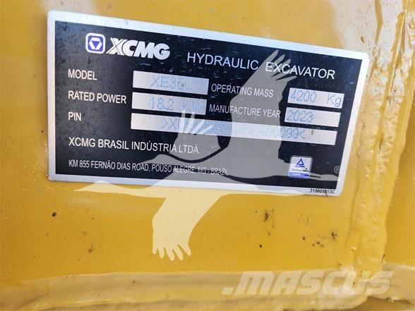 XCMG XE35U Міні-екскаватори < 7т