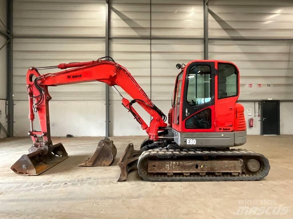 Bobcat E 80 Середні екскаватори 7т. - 12т.