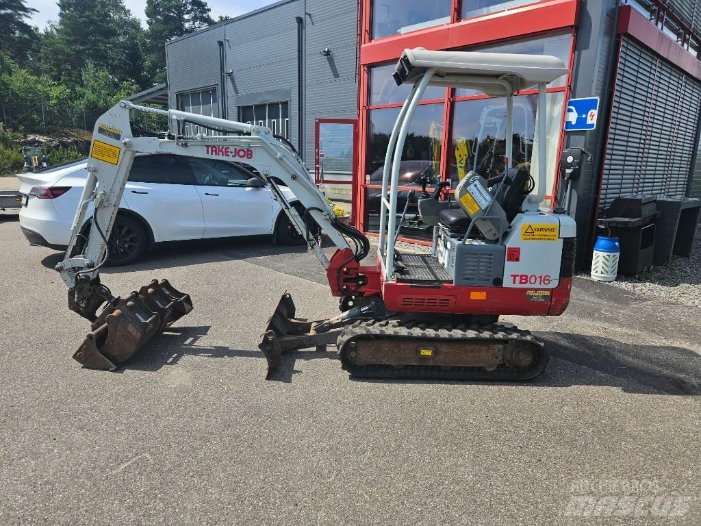 Takeuchi TB 016 Міні-екскаватори < 7т