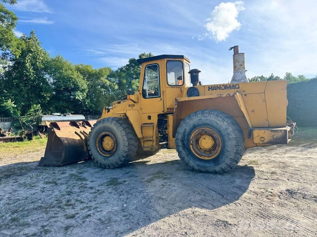 Hanomag 66d Фронтальні навантажувачі