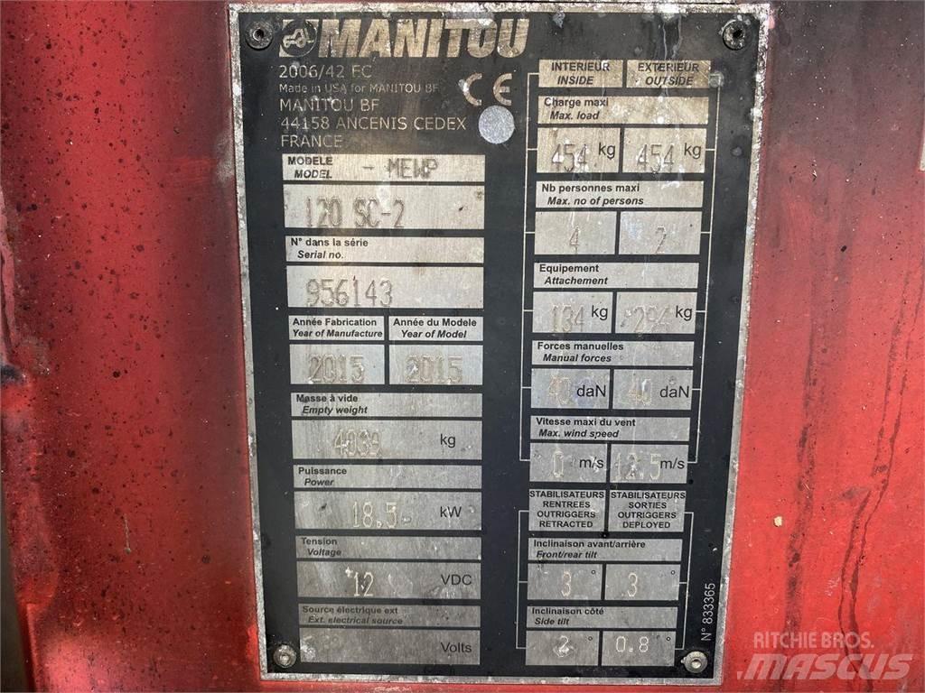 Manitou 120SC Підйомники-ножиці
