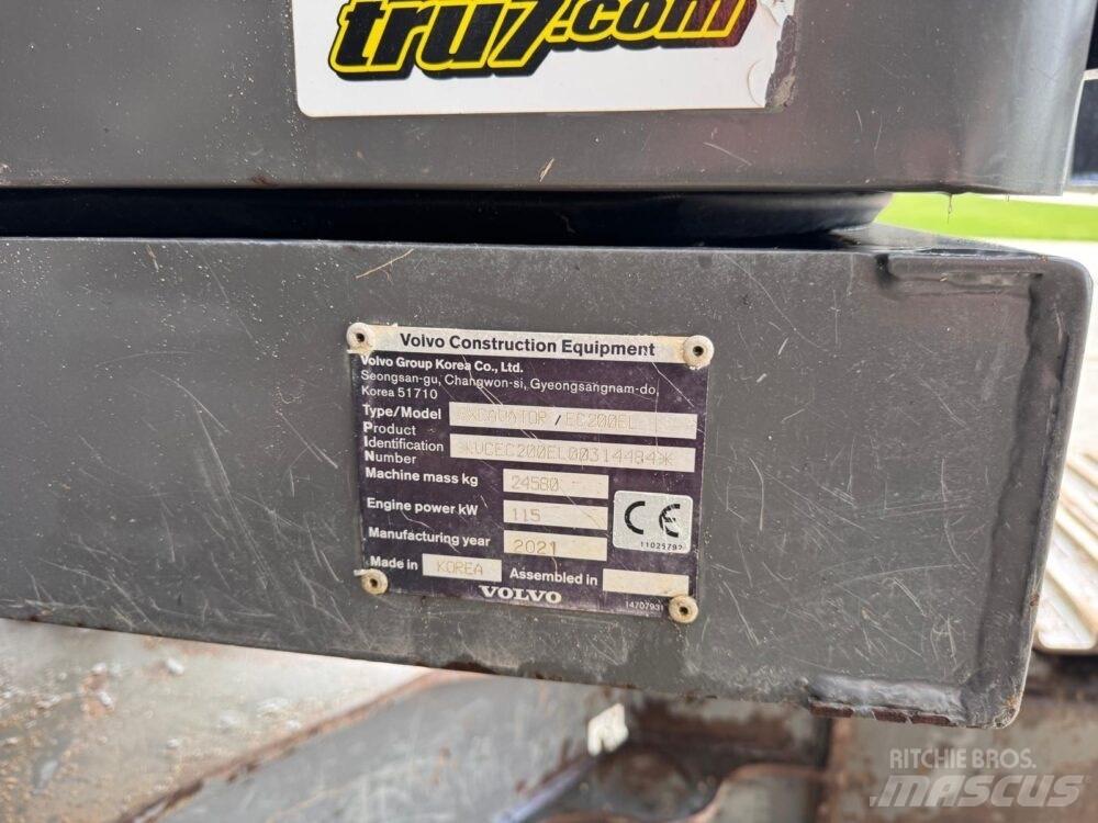 Volvo EC200EL Гусеничні екскаватори
