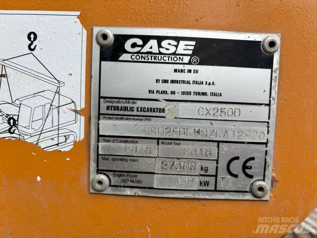 CASE CX 250 D Гусеничні екскаватори