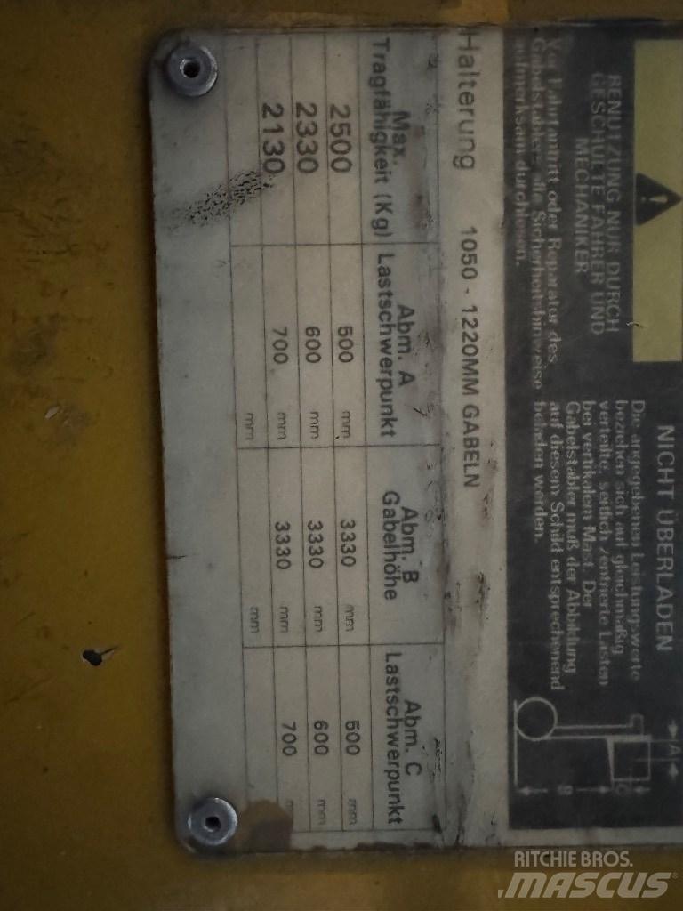 Yale GLP 25 Газові навантажувачі