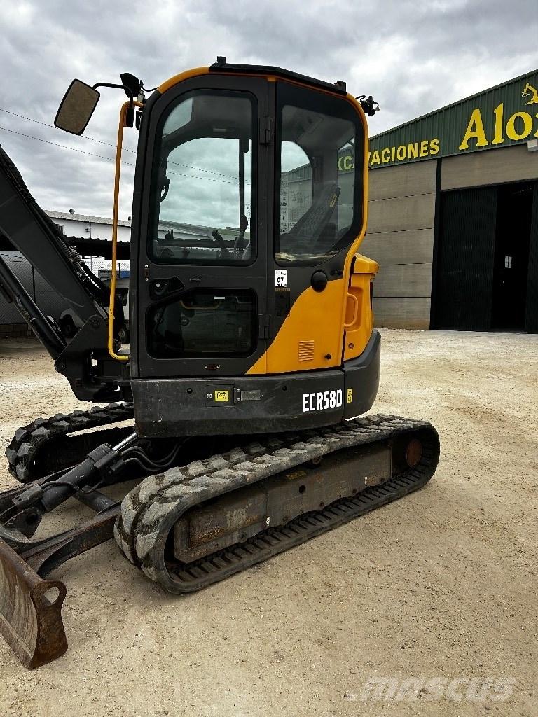 Volvo ECR 58 D Міні-екскаватори < 7т