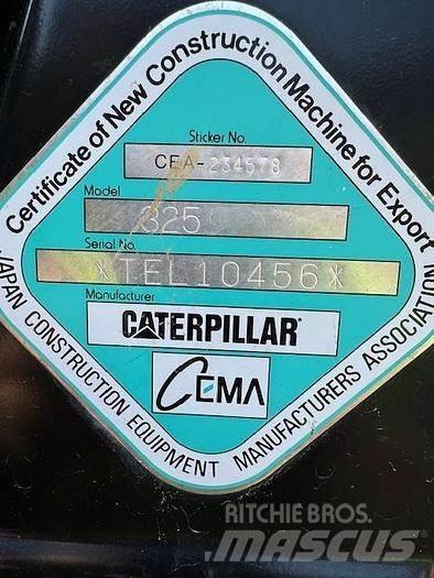 CAT 325 Гусеничні екскаватори