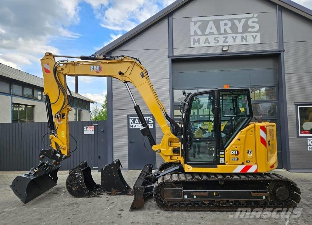 CAT 308 CR Середні екскаватори 7т. - 12т.