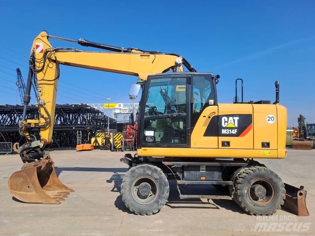 CAT M314F Колісні екскаватори