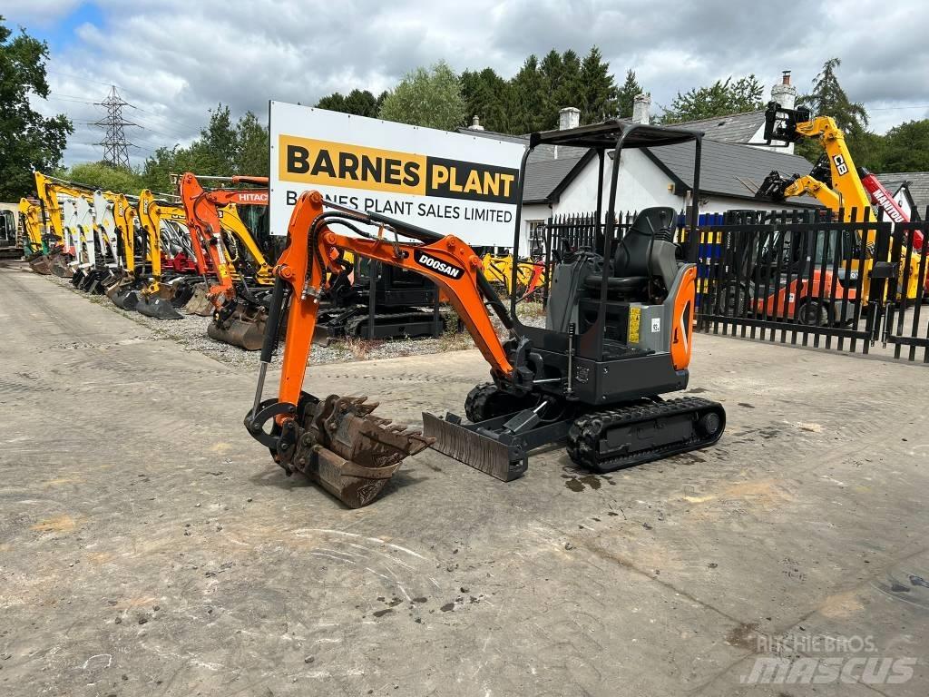 Doosan DX17Z Міні-екскаватори < 7т