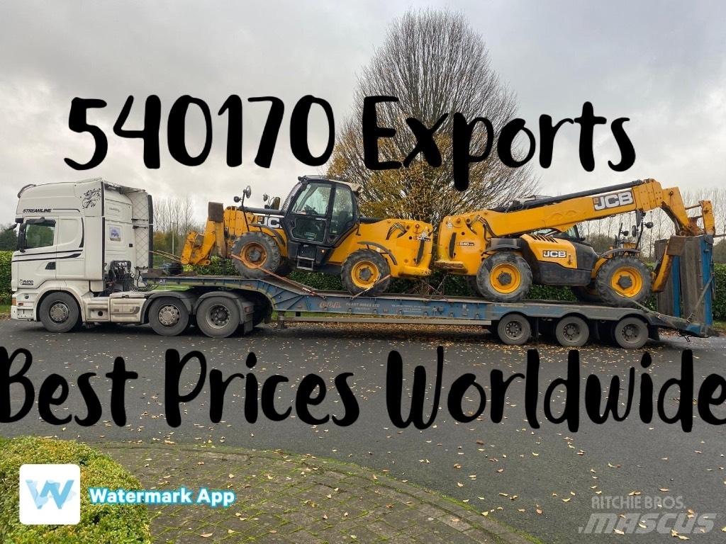 JCB 540-170 Телескопічні навантажувачі