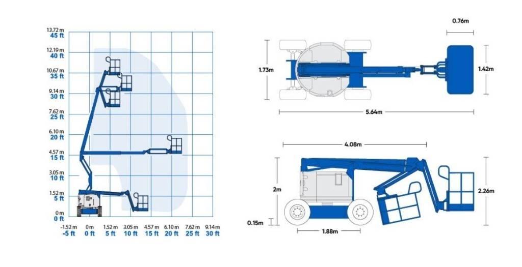Genie Z 34/22 RT J Колінчаті підйомники