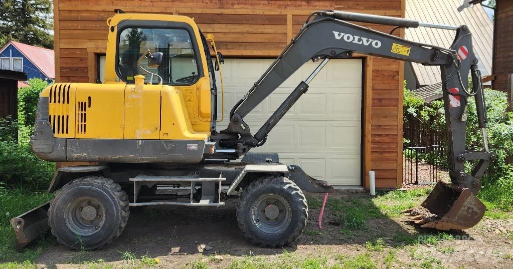 Volvo EW55B Колісні екскаватори