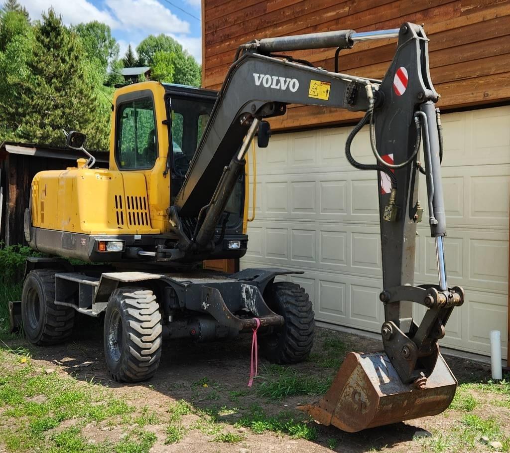 Volvo EW55B Колісні екскаватори