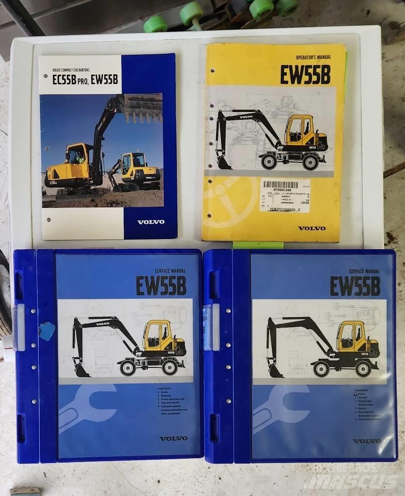 Volvo EW55B Колісні екскаватори