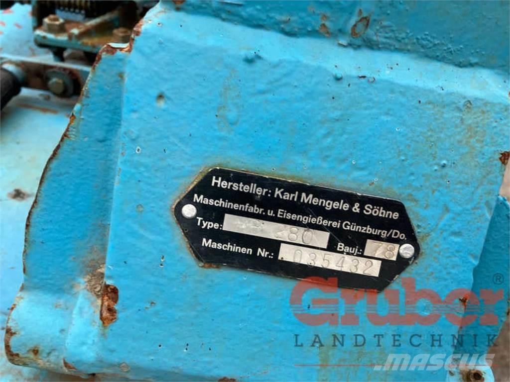 Mengele MB 280 Кормозбиральні комбайни