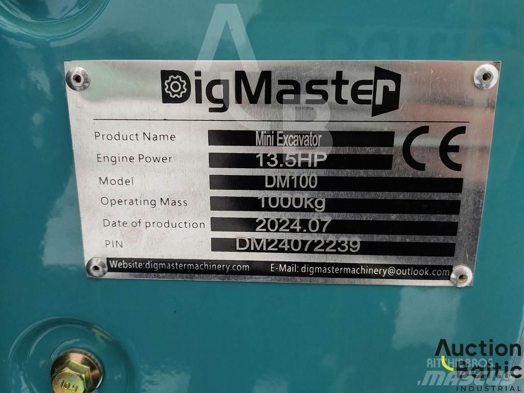 Digmaster DM100 Міні-екскаватори < 7т