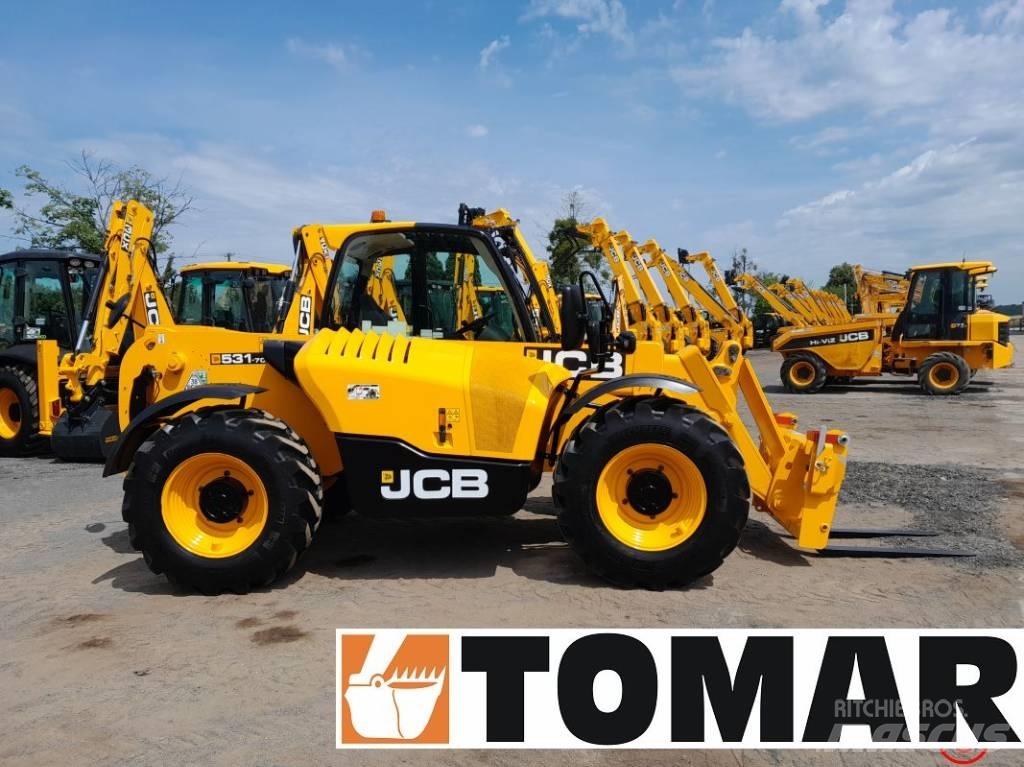 JCB 531-70 Телескопічні навантажувачі