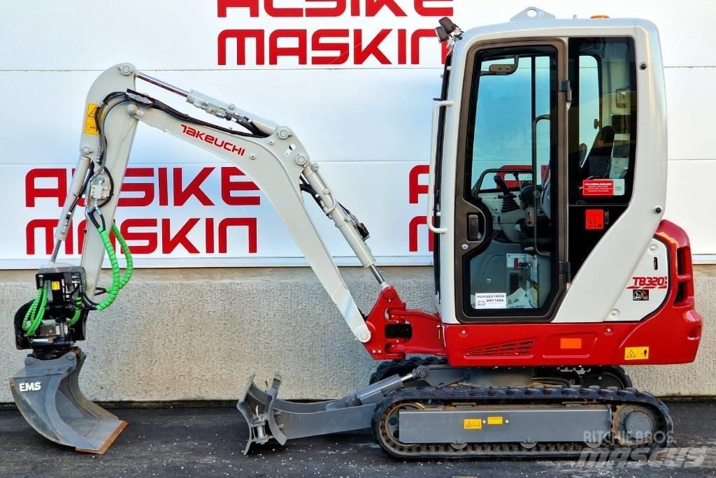 Takeuchi TB 320 Міні-екскаватори < 7т