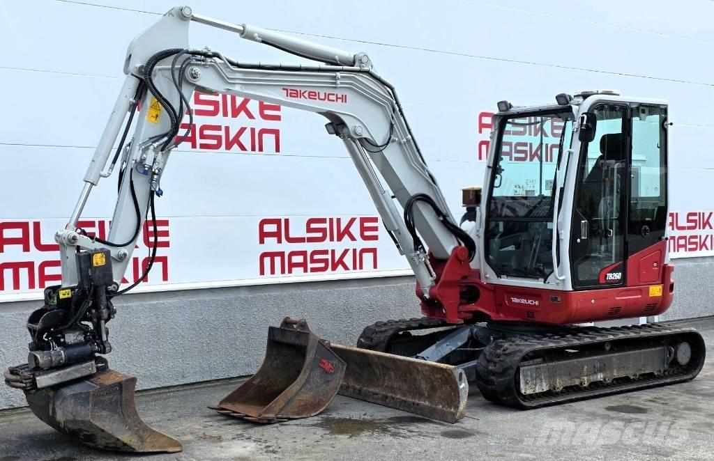 Takeuchi TB 260 Міні-екскаватори < 7т