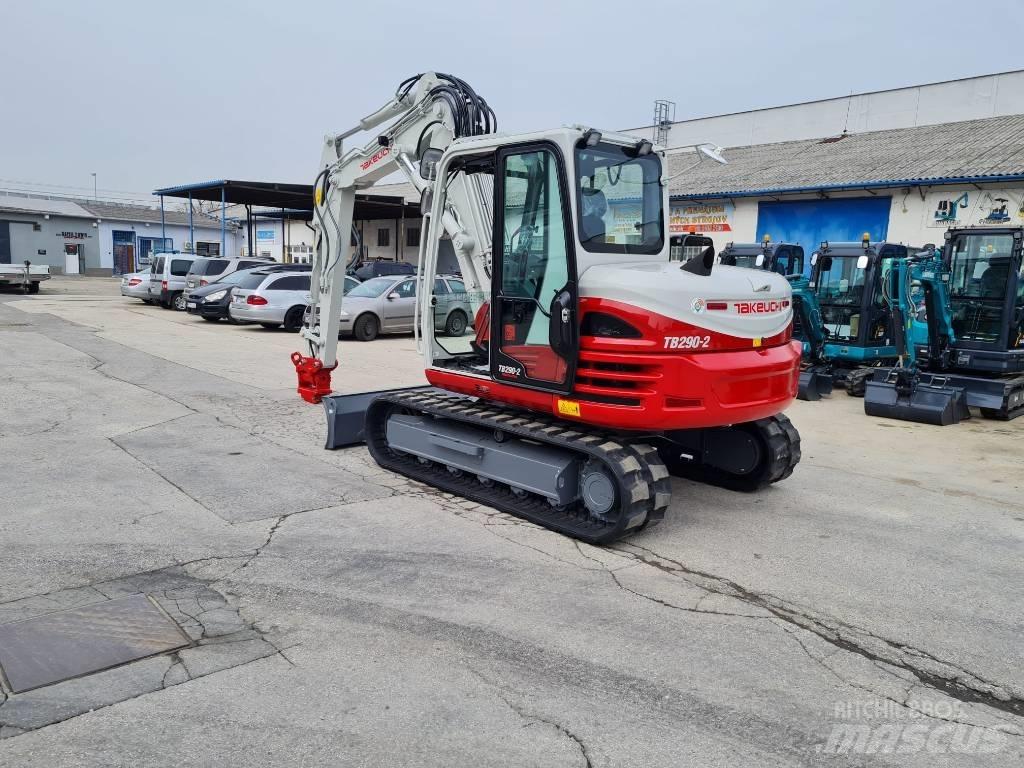 Takeuchi TB 290 CV Середні екскаватори 7т. - 12т.