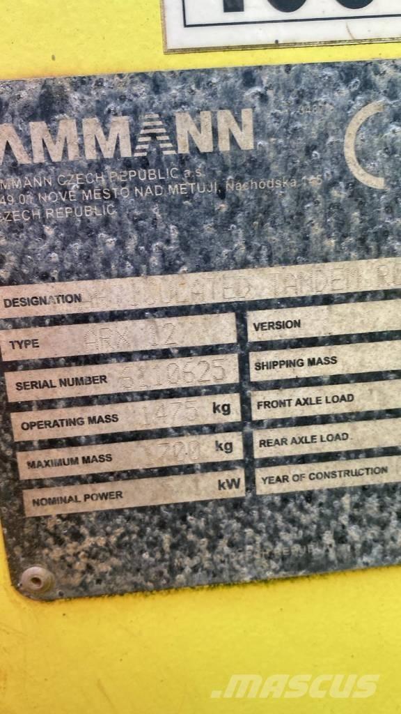 Ammann ARX 12 Котки тротуарні