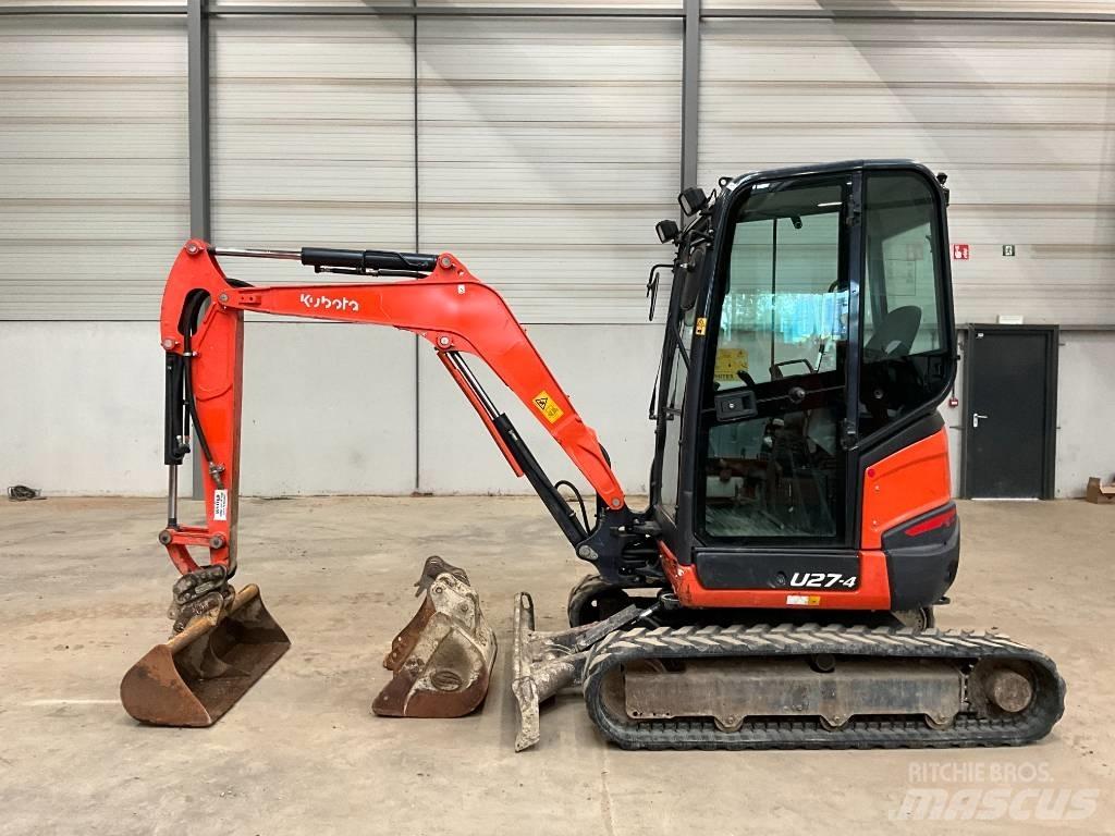 Kubota U 27-4 Міні-екскаватори < 7т