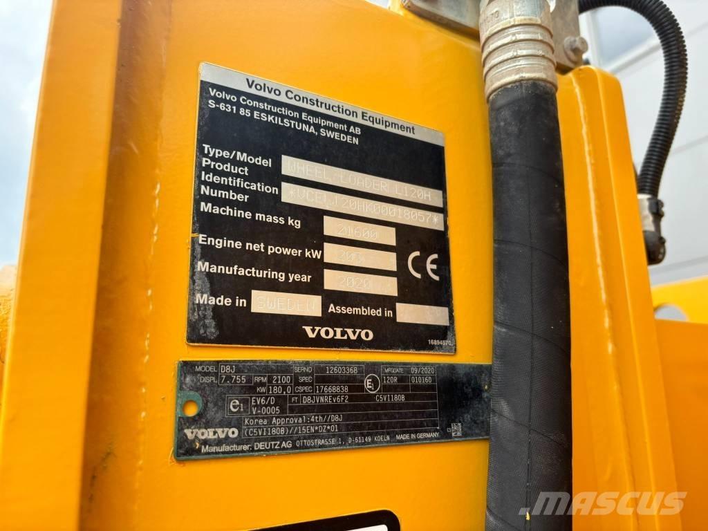 Volvo L 120 H Фронтальні навантажувачі