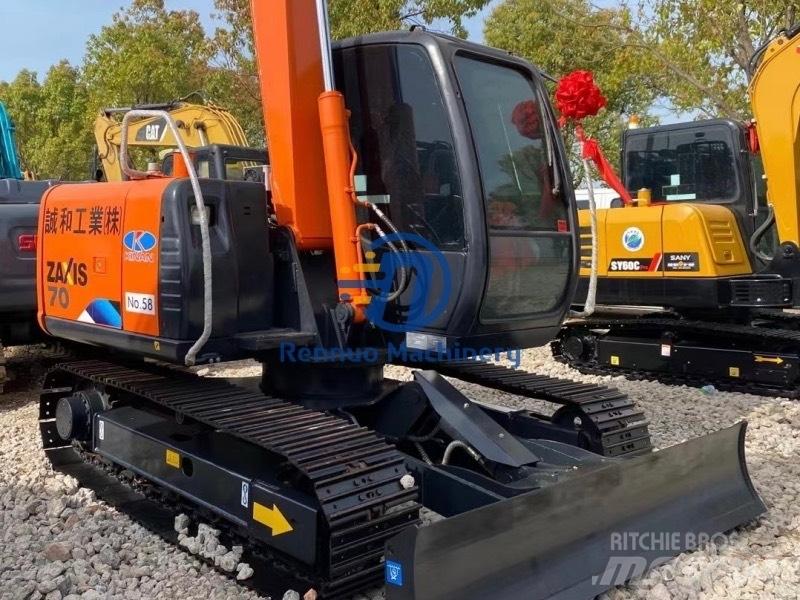 Hitachi ZX70 Міні-екскаватори < 7т