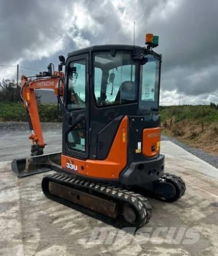 Hitachi ZX 33 U-6 Міні-екскаватори < 7т
