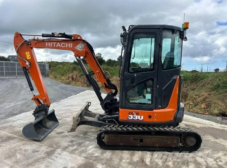 Hitachi ZX 33 U-6 Міні-екскаватори < 7т