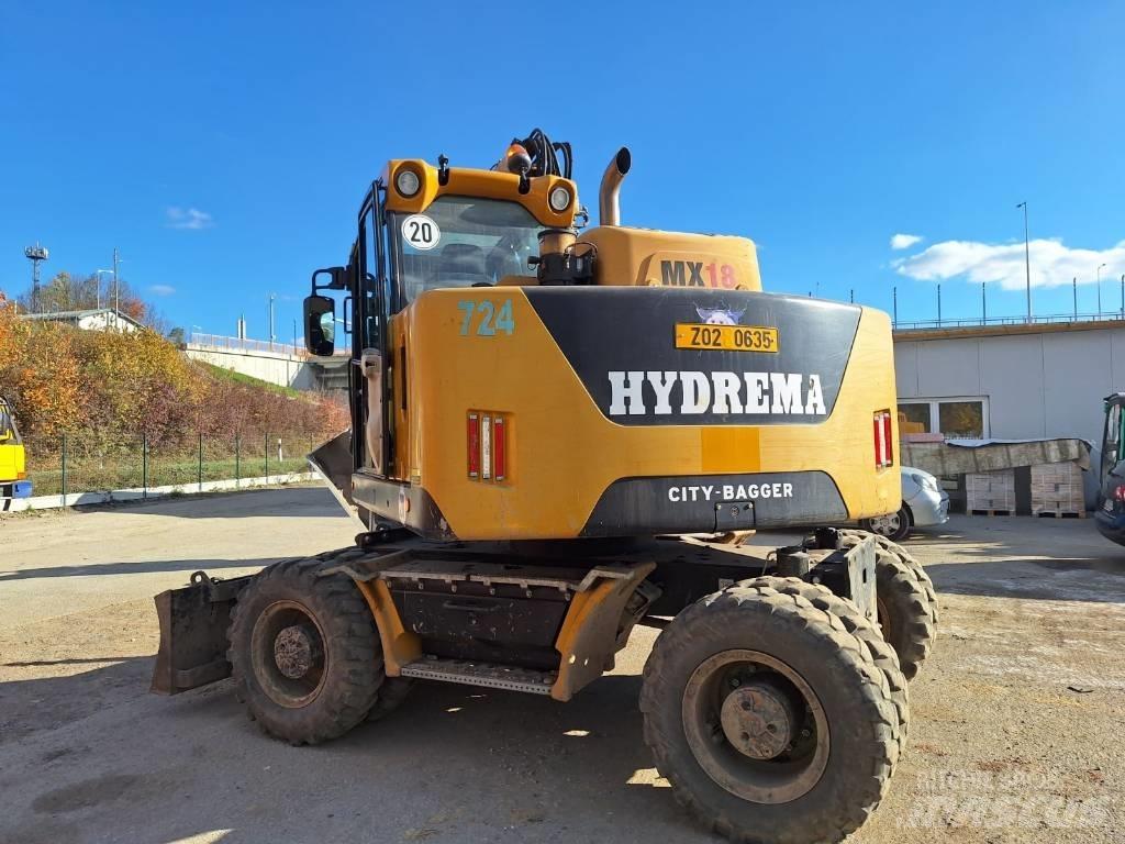 Hydrema MX 18 Колісні екскаватори
