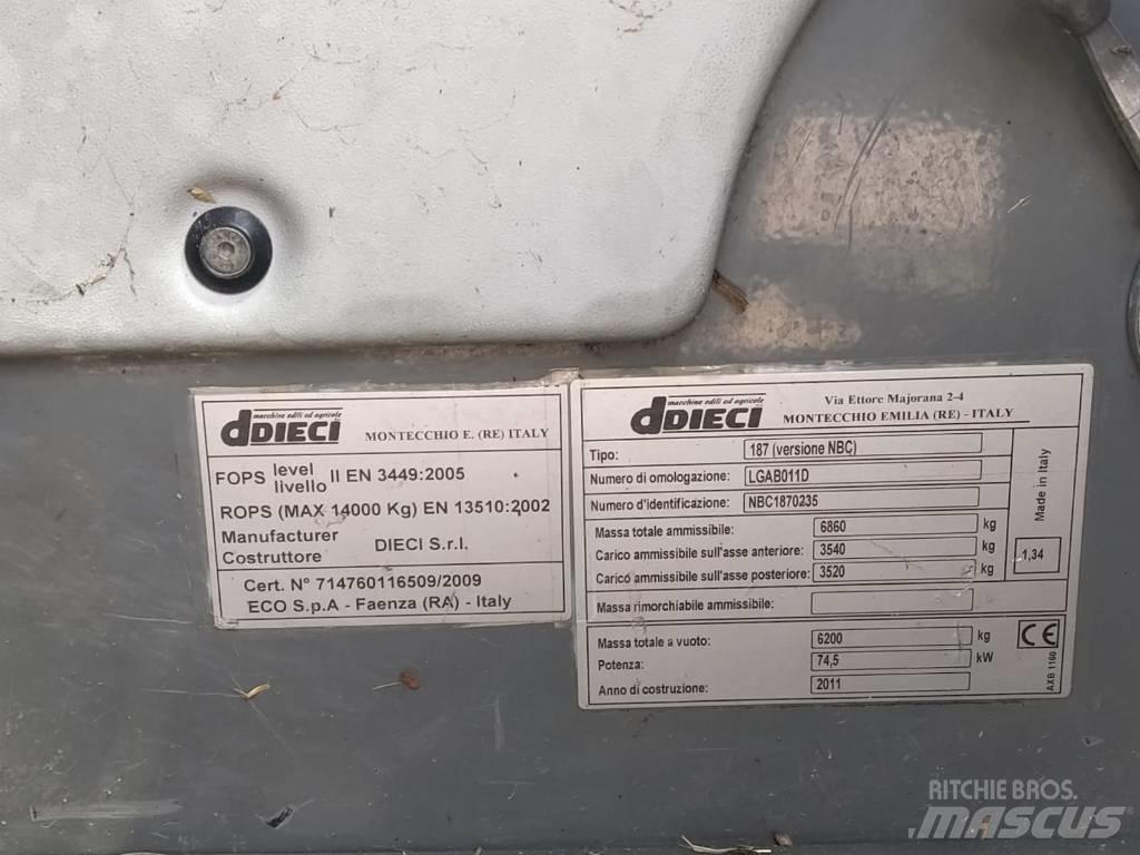 Dieci Dedalus 28.7 Телескопічні навантажувачі