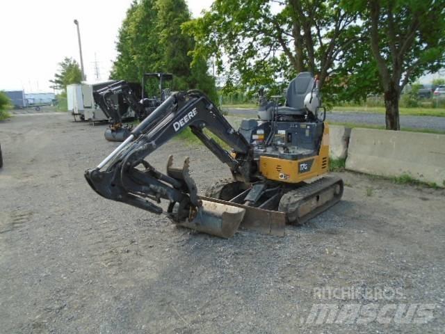 John Deere 17 G Міні-екскаватори < 7т