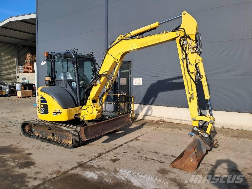 Komatsu PC50MR-2 Міні-екскаватори < 7т