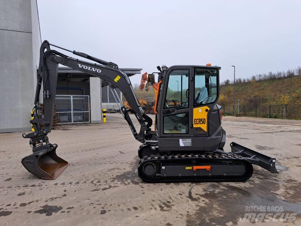 Volvo ECR50F Міні-екскаватори < 7т