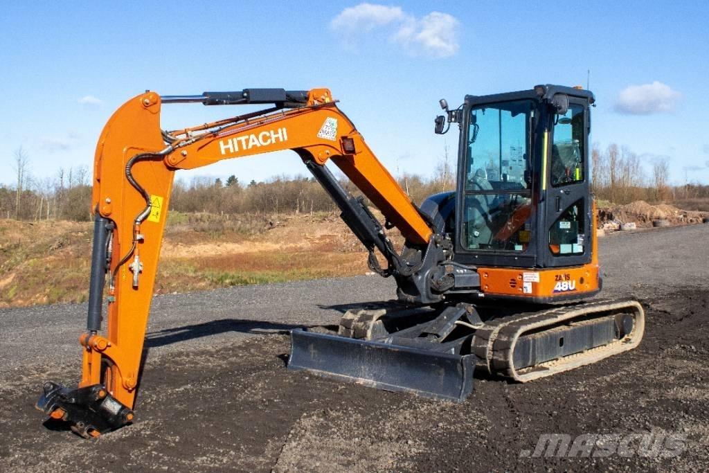 Hitachi ZX48U Міні-екскаватори < 7т