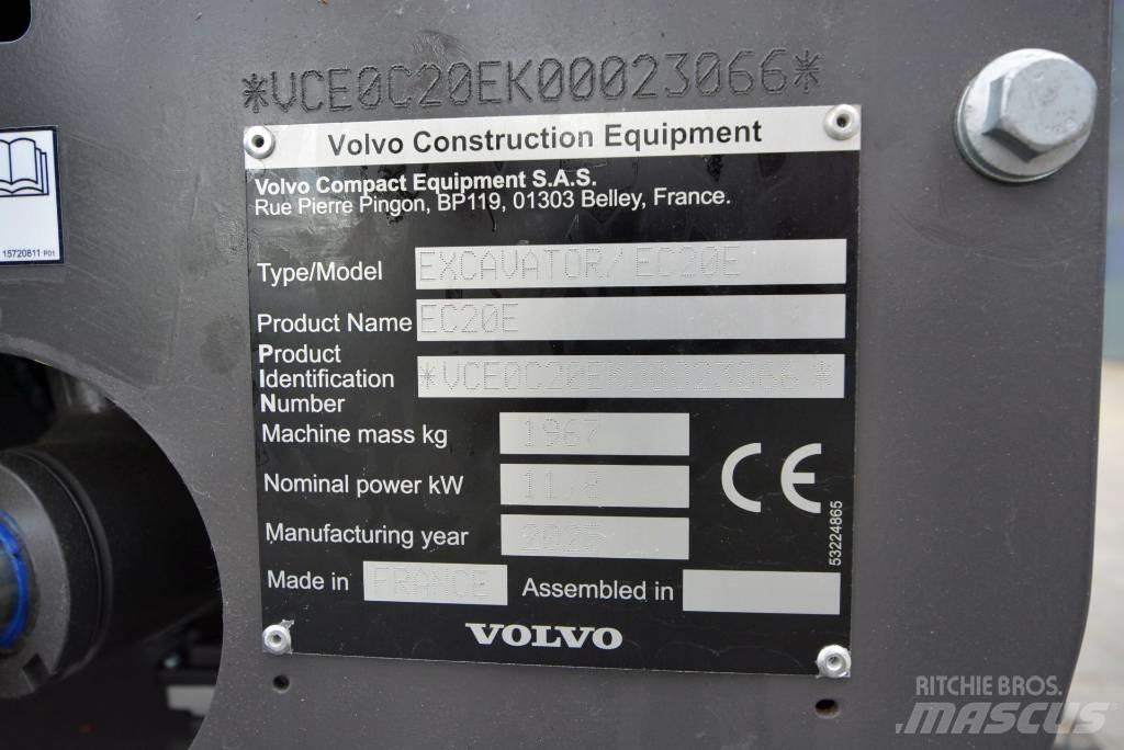 Volvo EC 20 E Міні-екскаватори < 7т