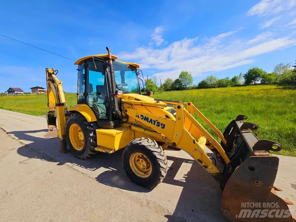 Komatsu WB 93 R Екскаватори-навантажувачі