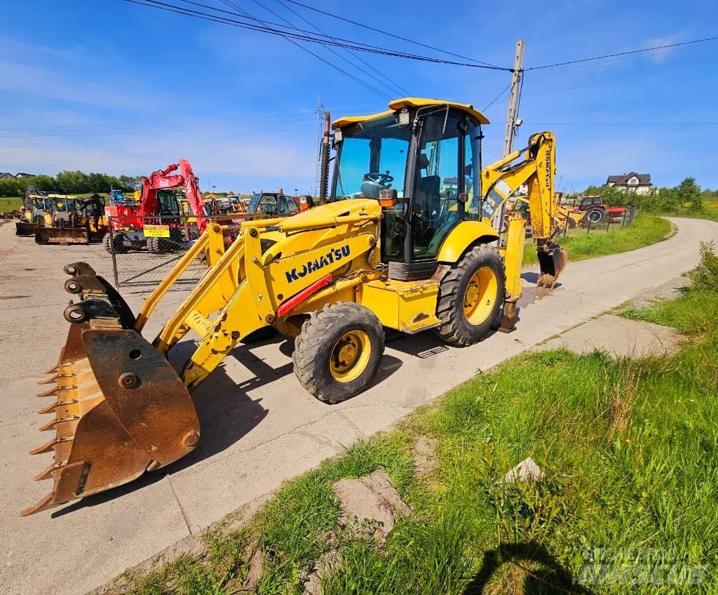 Komatsu WB 93 R Екскаватори-навантажувачі